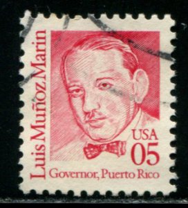 2173 US 5c Luis Munoz Marin, used