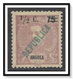 Angola #221 King Carlos Surcharged NG