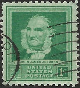 # 874 USED JOHN JAMES AUDUBON SCIENTIST
