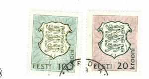 Estonia #272-3 used