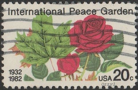 2014 - 1982 20c International Peace Garden