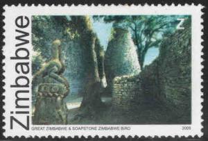 Zimbabwe Scott 1000 MNH** Great Zimbabwe Soapstone Bird