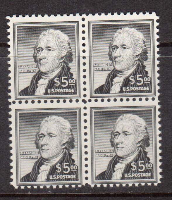 USA #1053 NH Mint Block