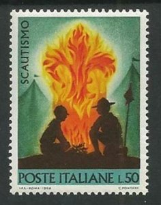 ITALY SC#978 Scouting St. George and the Dragon (1969) MNH