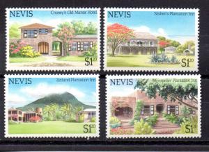 Nevis 280-283 MNH