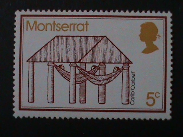 ​MONTSERRAT-1975 SC#319-22  CARIB  ARTIFACTS MNH VF WE SHIP TO WORLDWIDE