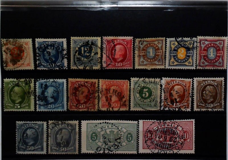 Sweden Used Stamps 20777-