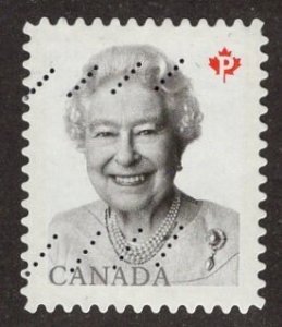 Used 2888 Queen Elizabeth II Underprint P4