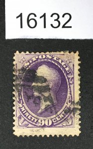 MOMEN: US STAMPS # 218 USED $225 LOT #16132