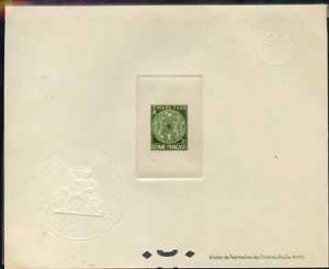 French Guiana 1947 Postage Due 30c olive-green Epreuves d...