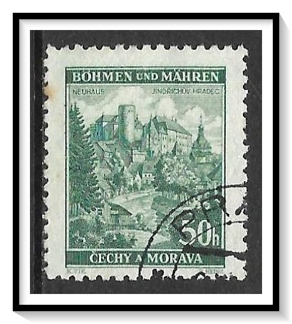 Bohemia & Moravia #40 Neuhaus Used