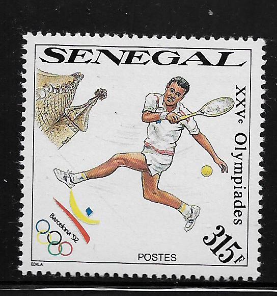 SENEGAL, 867, MINT HINGED, 1992 SUMMER OLYMPICS BARCELONA