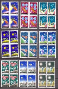 Romania - 1972 - Mi. 3069-77 (Space) - MNH - AE203