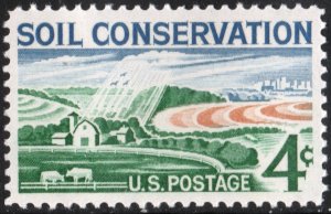 SC#1133 4¢ Soil Conservation Issue (1959) MNH