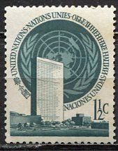 United Nations N.Y.; 1951: Sc. # 2: MNH Single Stamp