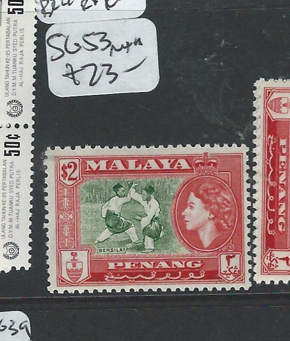 MALAYA PENANG  (P1008B) QEII $2.00 SG53  MNH