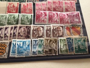 Germany Allied Occupation mint never hinged & used stamps A13977