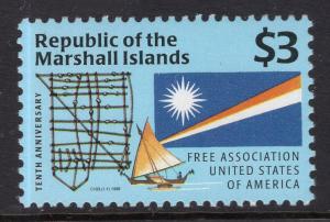 Marshall Islands 615 Flag MNH VF