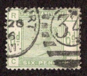 Great Britain #105 F/U ~jm-2414