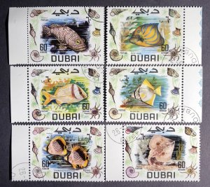 Dubai Fish Series 1969- Set of Six