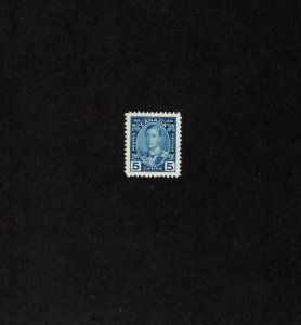 Canada mint 5 cent blue of future KGVI stamp Scott # 214