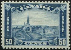 Canada SC# 176 Monument 50¢ MH