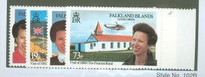 Falkland Islands #649-652  Single (Complete Set)