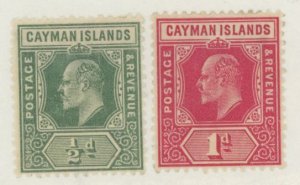 Cayman Islands #21/22  Single (Complete Set)