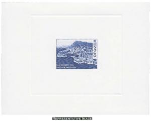 Monaco Scott Philatelic Label Essay Unused.