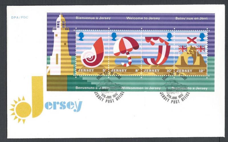 Great Britain-Jersey, FDC