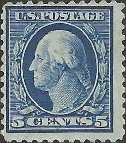 # 504 Mint No Gum Blue George Washington