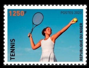 NIGER 2023 - OLYMPIC GAMES PARIS 2024 FRANCE - TENNIS - MNH-