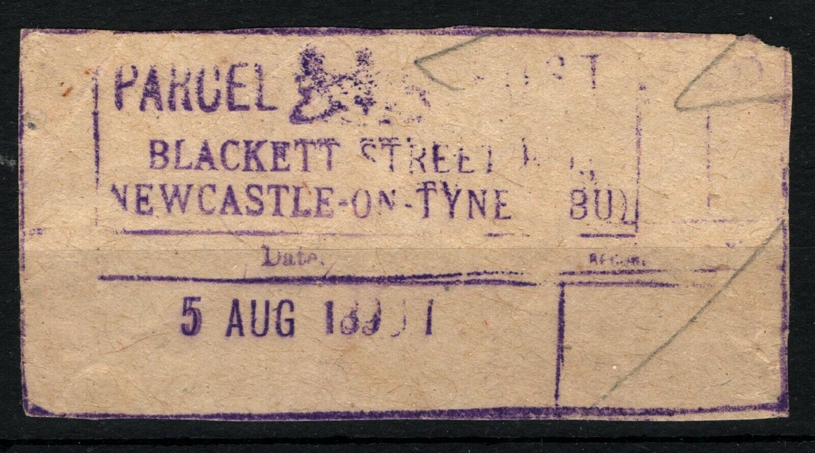 parcel post label