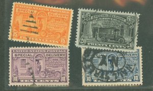 United States #E12-E14  Single