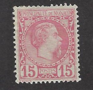 Monaco SC#5 Mint 1 sm perf/reverse corner thin SCV$350.00...Great Opportunity!