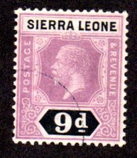 SIERRA LEONE 132 USED SCV $24.00 BIN $8.00 ROYALTY