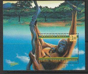 1998 UN-Geneva - Sc 324 - MNH VF - Mini sheet - Rain Forests