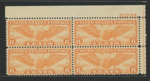 United States #C19 Mint (NH) Plate Block