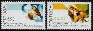 Portugal #1508-9 MNH Set - St. Anthony of Lisbon