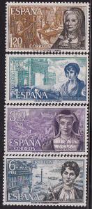 Spain #1522-1525  MNH    Famous Women