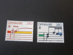 Denmark 1985 Sc 773-4 set MNH