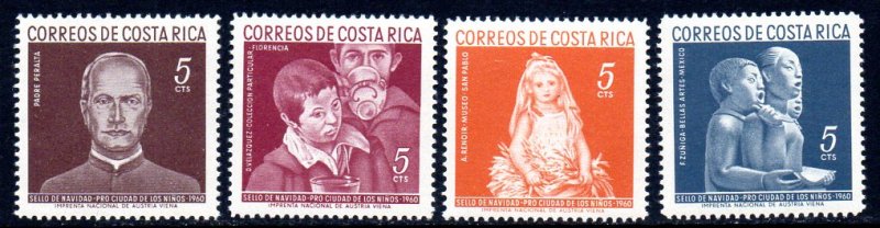 COSTA RICA RA7-10 MNH SCV $2.00 BIN $1.30 RELIGION