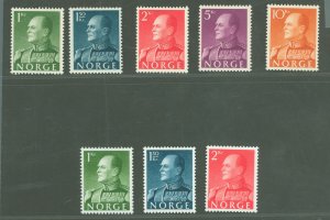 Norway #370-374  Single (Complete Set) (King)