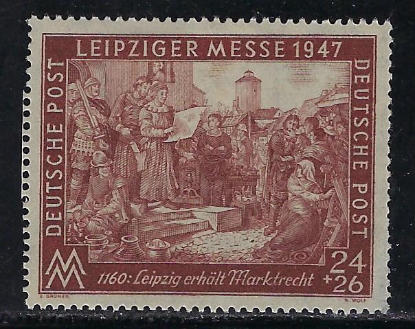 Germany AM Post Scott # B296, mint hr