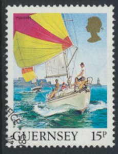 Guernsey  SG 309  SC# 296  Scenes First Day of issue cancel see scan