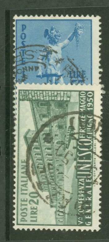 Italy #533-4  Single (Complete Set)