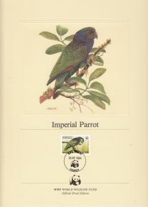 Dominica - Birds stamp lot - (1592)