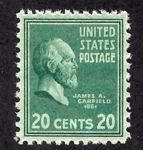 825 Mint,OG,NH... SCV $1.20