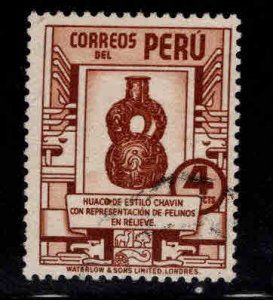 Peru  Scott  376 Used stamp Waterlow printing