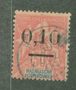 Madagascar (British Consular & Inland Mail) #60 Used Single